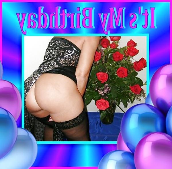 25P Its my Birthday with roses from Tim 