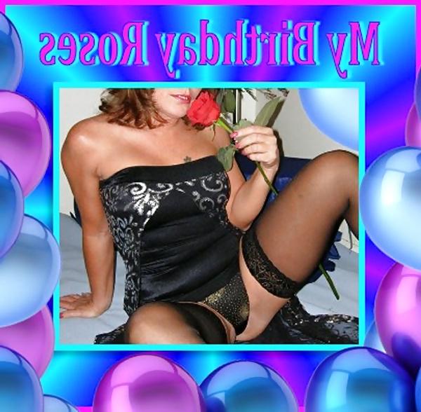 25P Its my Birthday with roses from Tim 