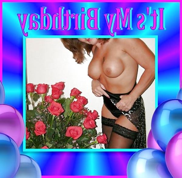 25P Its my Birthday with roses from Tim 