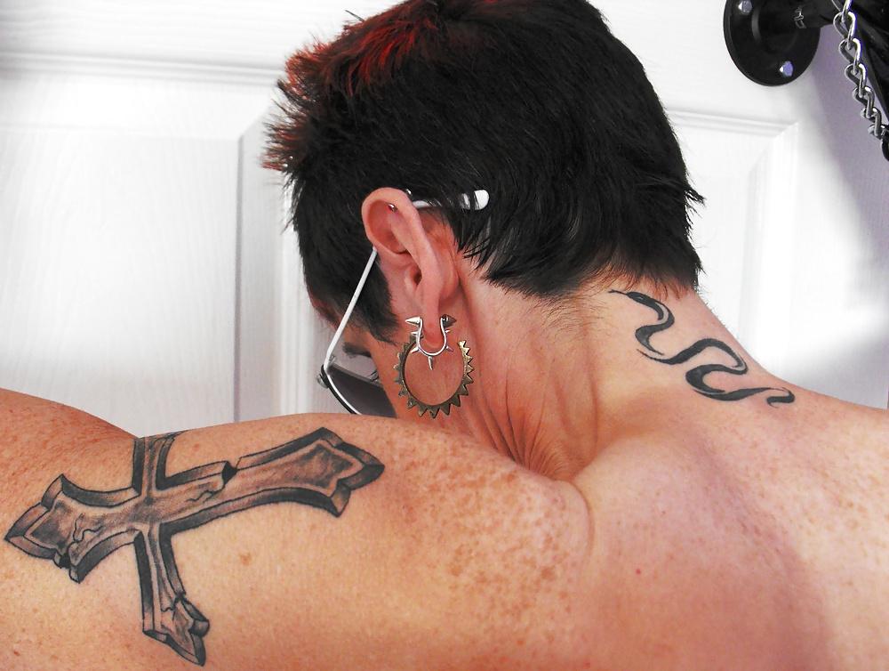 12P My Redhead Tattoo Milf Tied Up