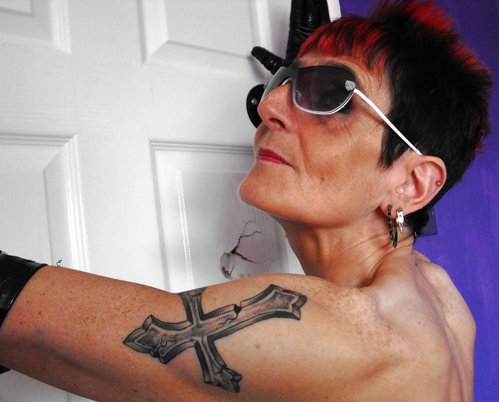12P My Redhead Tattoo Milf Tied Up