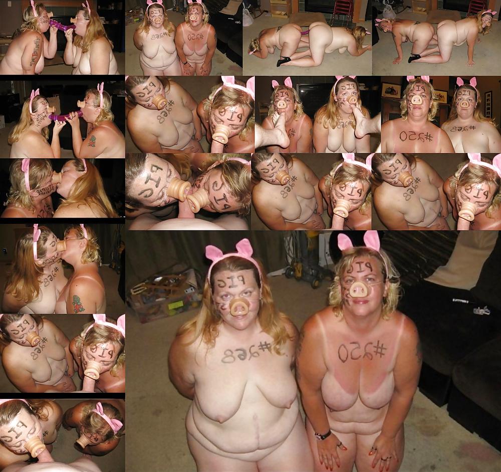16P BJ-Fellatio-Head! (Two BBW Pigs)
