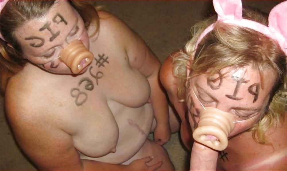 16P BJ-Fellatio-Head! (Two BBW Pigs)
