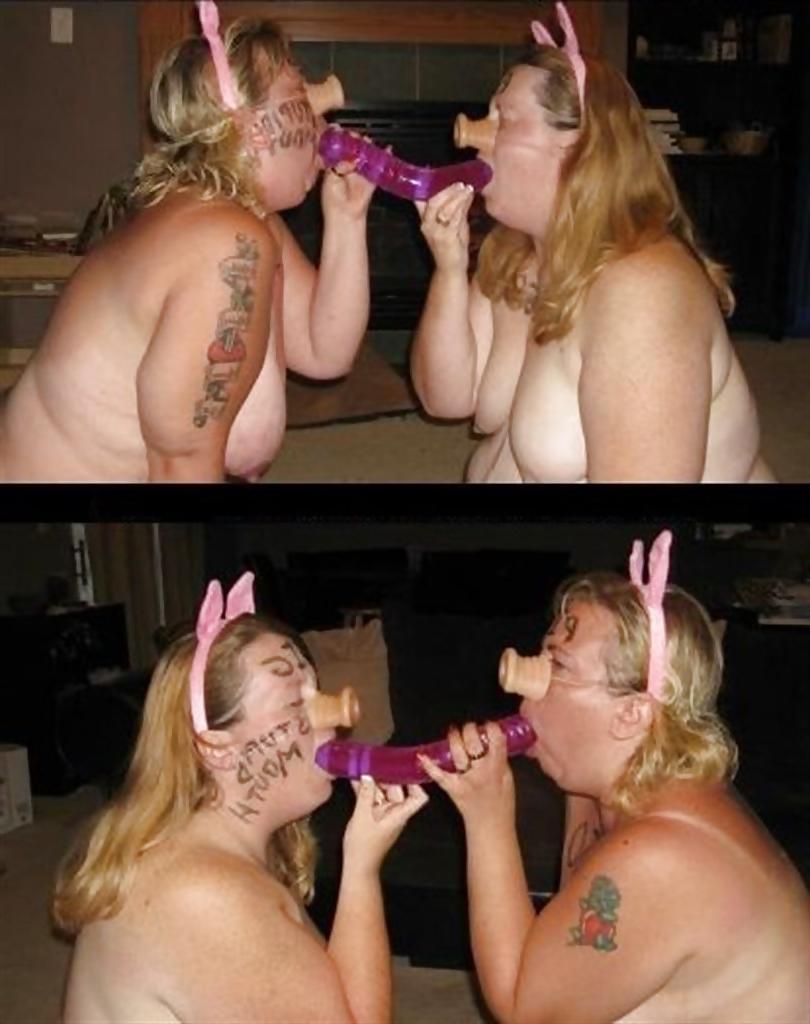 16P BJ-Fellatio-Head! (Two BBW Pigs)