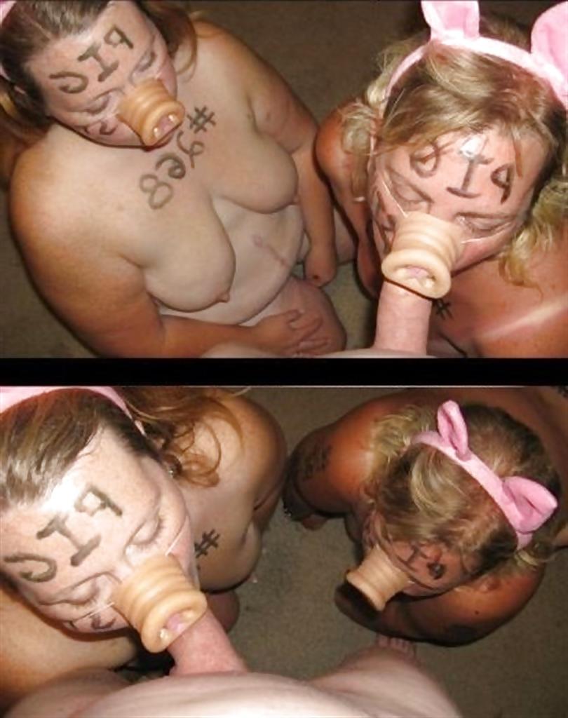 16P BJ-Fellatio-Head! (Two BBW Pigs)