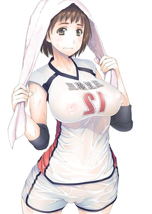 11P Anime Girls See Through