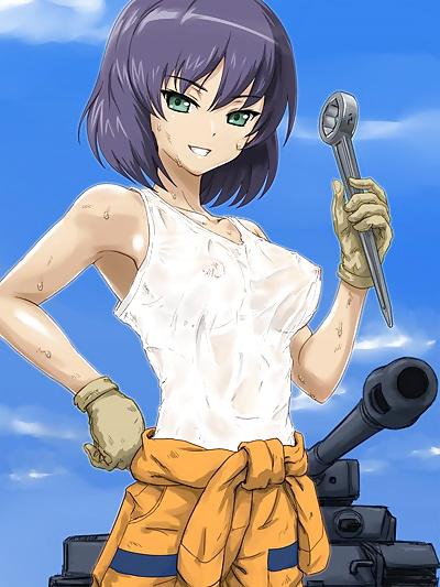 11P Anime Girls See Through