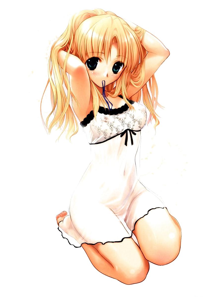 11P Anime Girls See Through