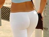25P Sexy Tight White Pants