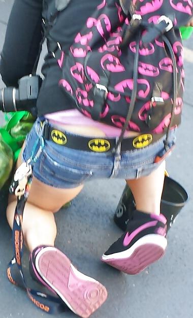 11P Teen in tights and thong