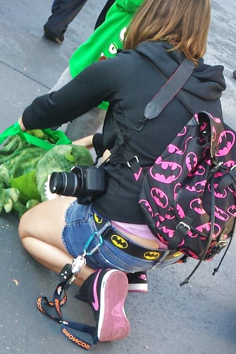 11P Teen in tights and thong