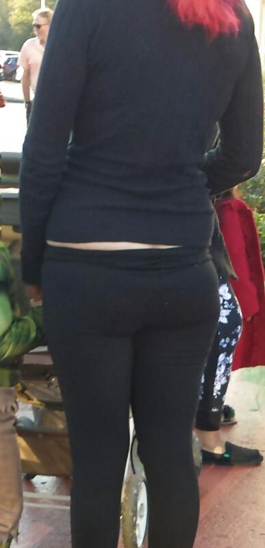 11P Teen in tights and thong