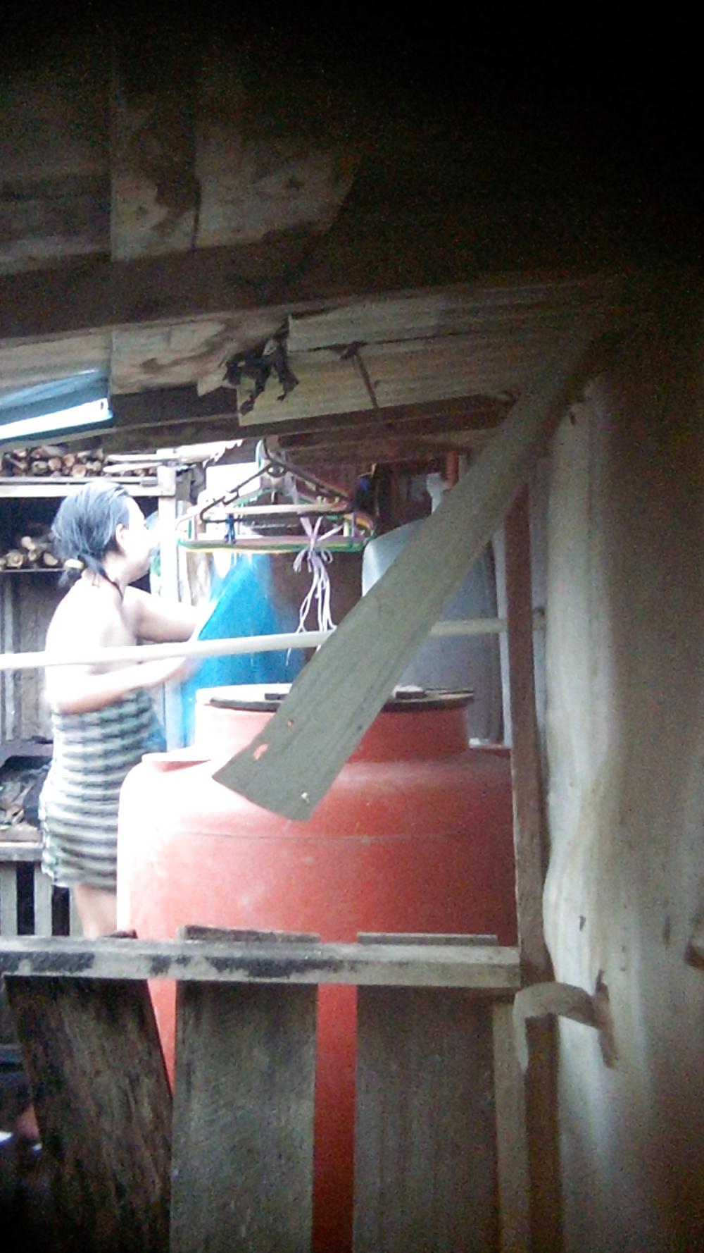 4P Indonesian milf after bathing- indonesia