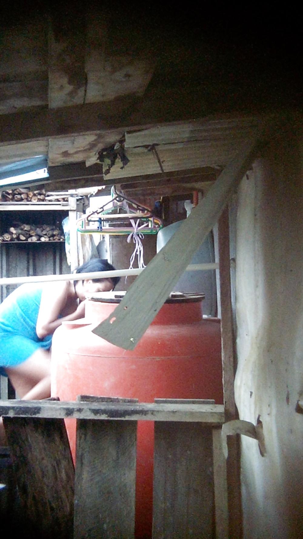 4P Indonesian milf after bathing- indonesia