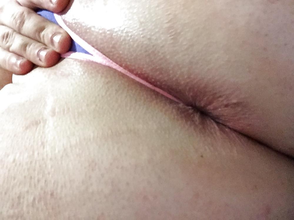 9P Purple and Pink thong