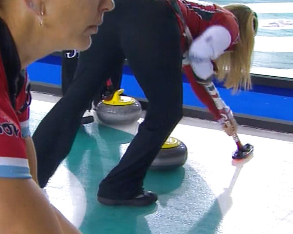 25P 2015 Womens Curling season Jack off spectacular