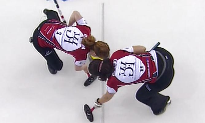 25P 2015 Womens Curling season Jack off spectacular