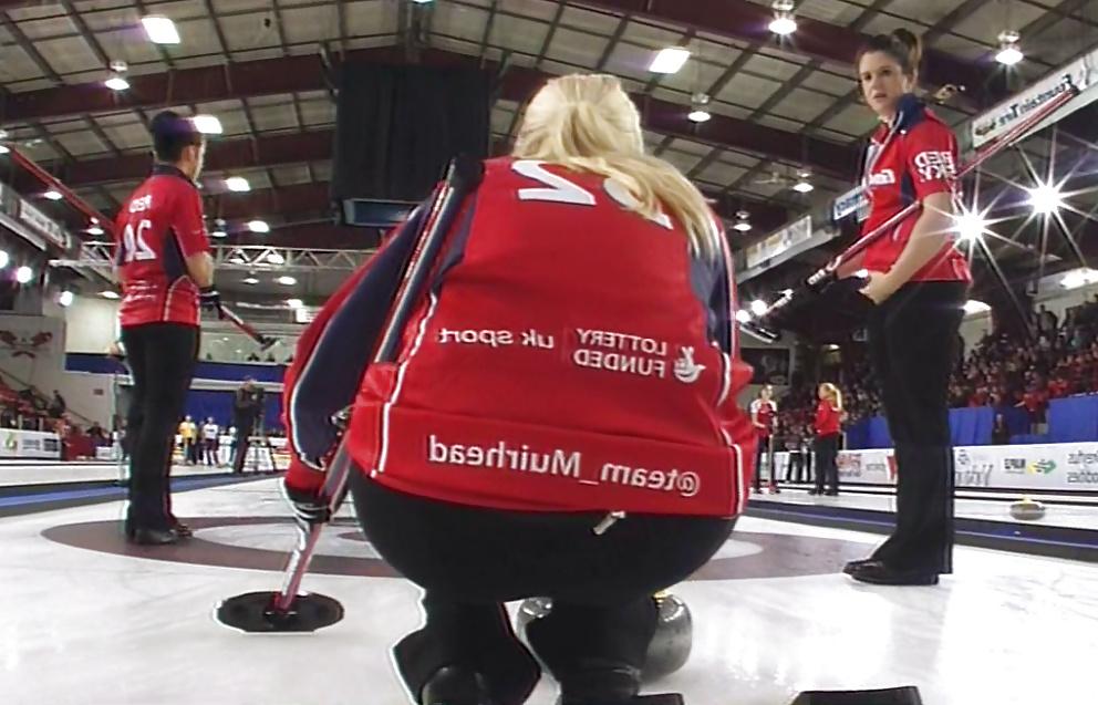 25P 2015 Womens Curling season Jack off spectacular
