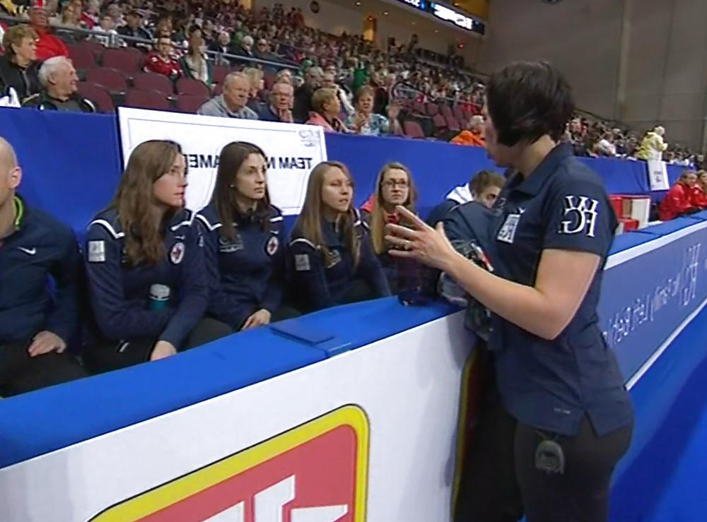 25P 2015 Womens Curling season Jack off spectacular