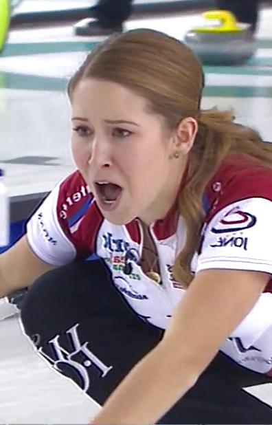 25P 2015 Womens Curling season Jack off spectacular