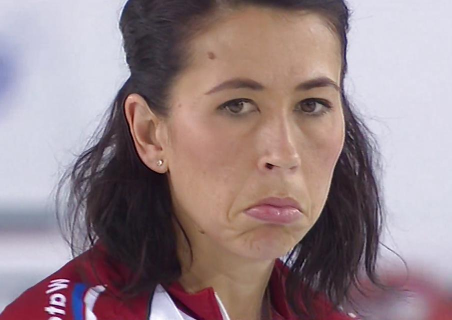 25P 2015 Womens Curling season Jack off spectacular
