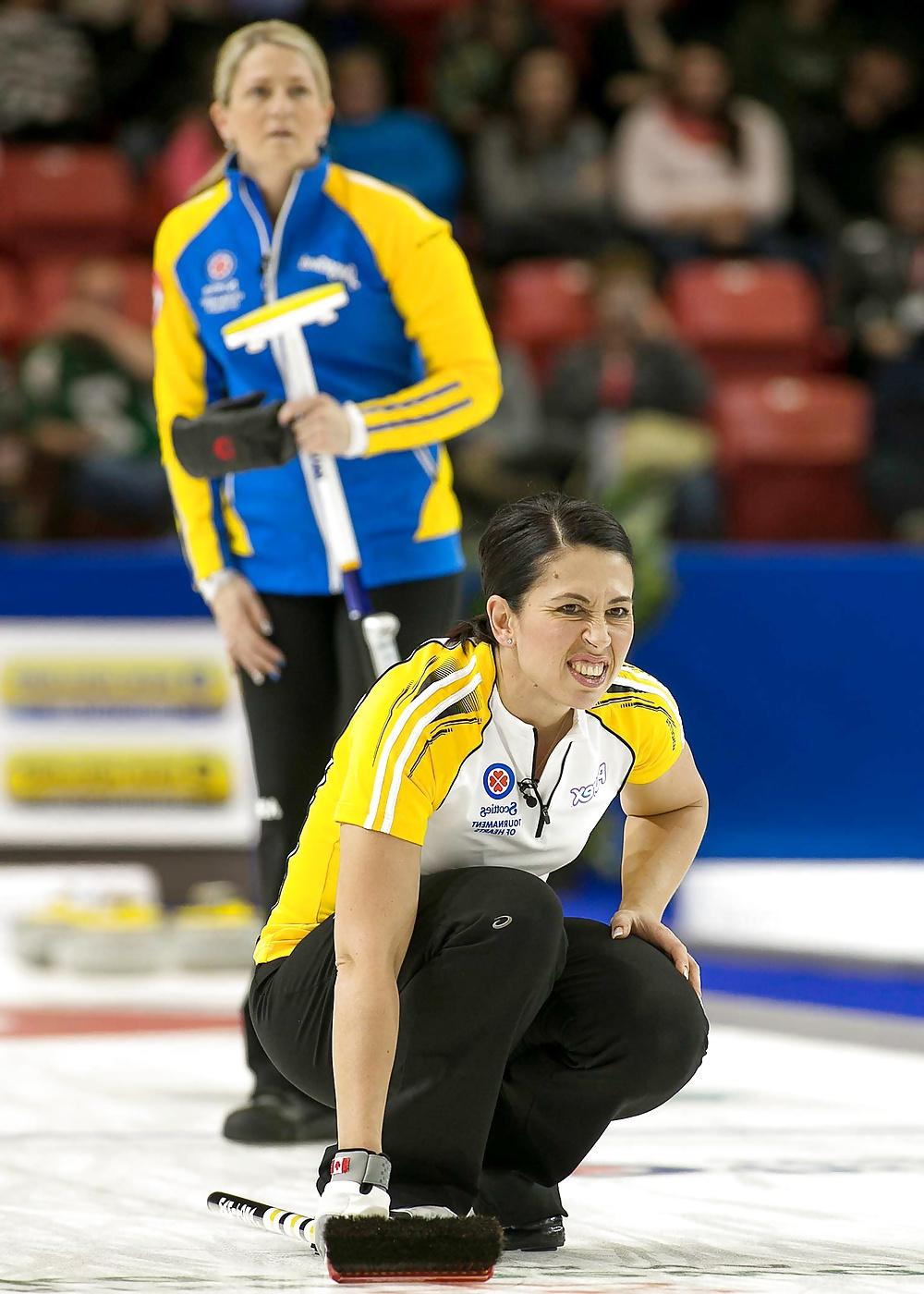 25P 2015 Womens Curling season Jack off spectacular