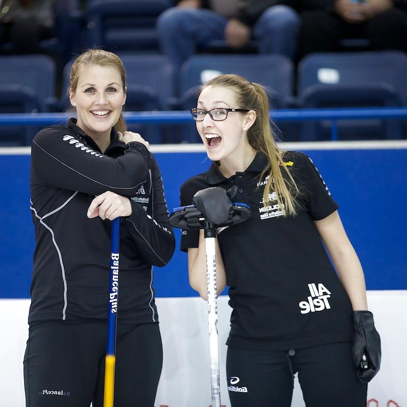 25P 2015 Womens Curling season Jack off spectacular