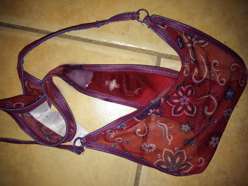 12P #2 my wife's cousin thong and a few pics 