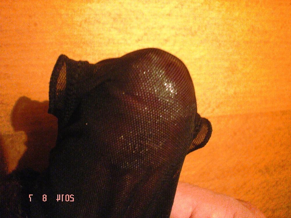 25P Dirty black thong my sexy GF