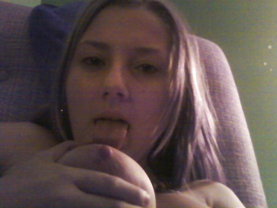 17P Purple Haired Natural Girl