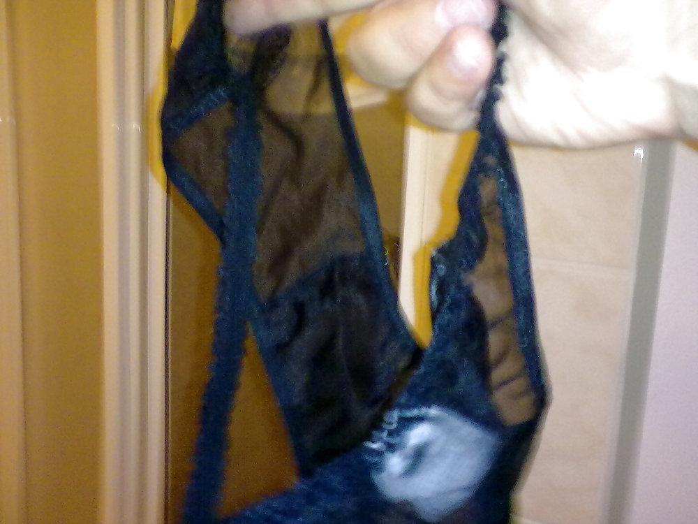 8P Aunt Silvia (55y) I found her lingerie in her bathroom