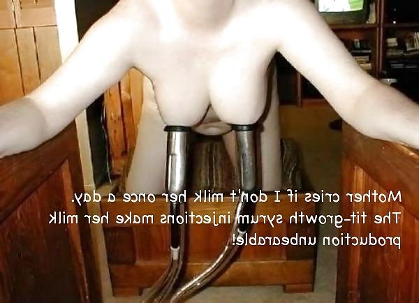25P Tit-Growth Injection and Milking Captions