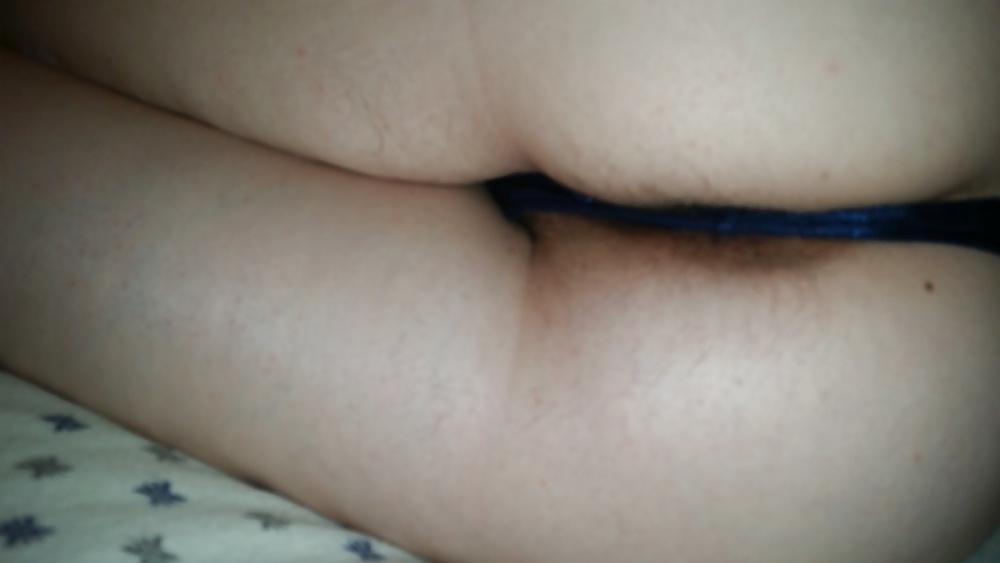 15P Another night shot of my wife in her thong.