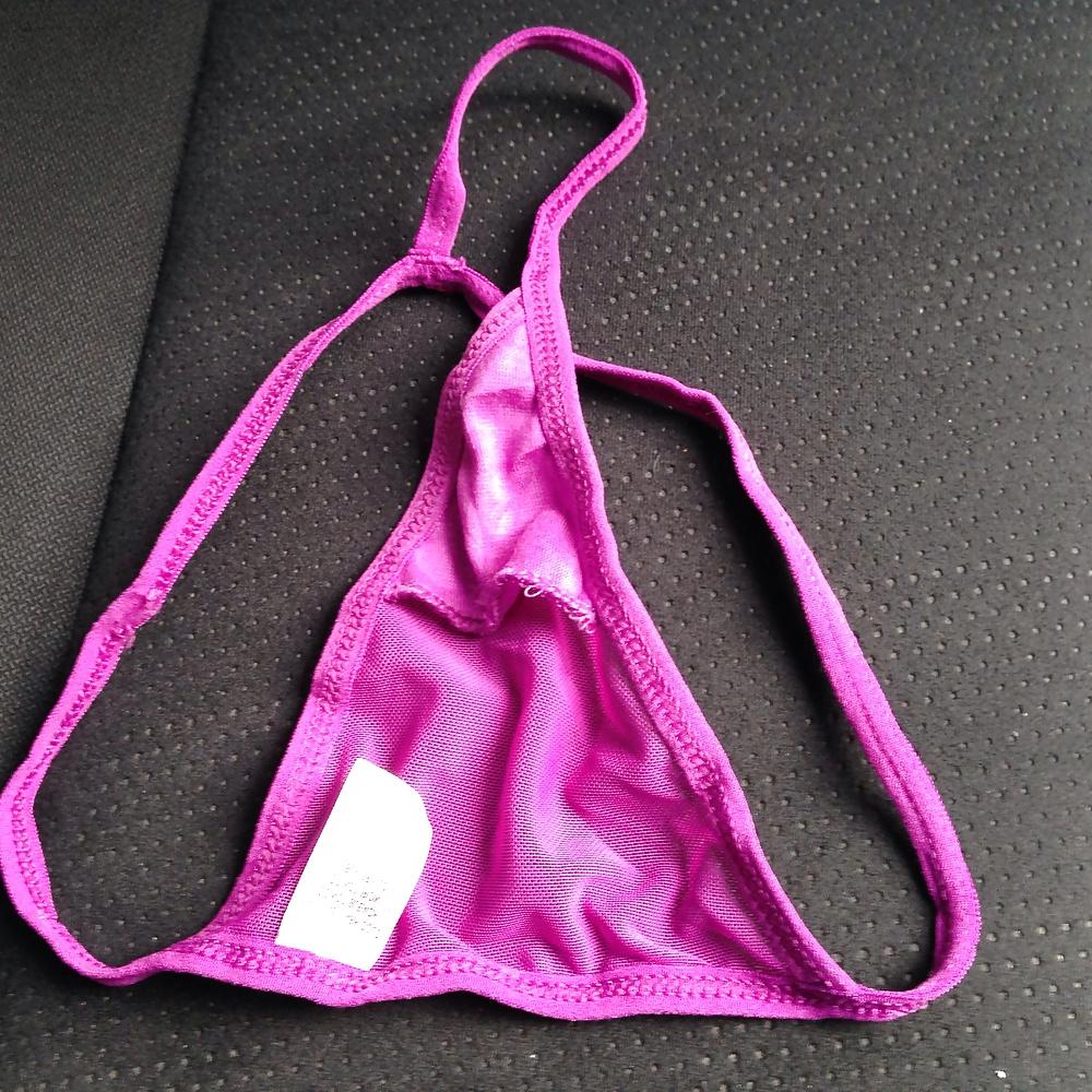 12P Pink thong of friend