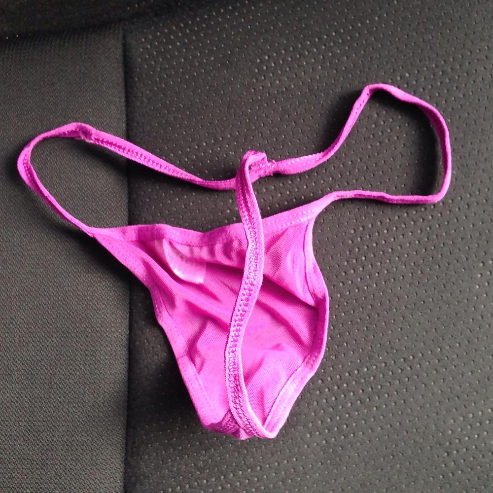 12P Pink thong of friend