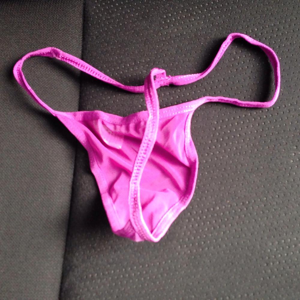 12P Pink thong of friend