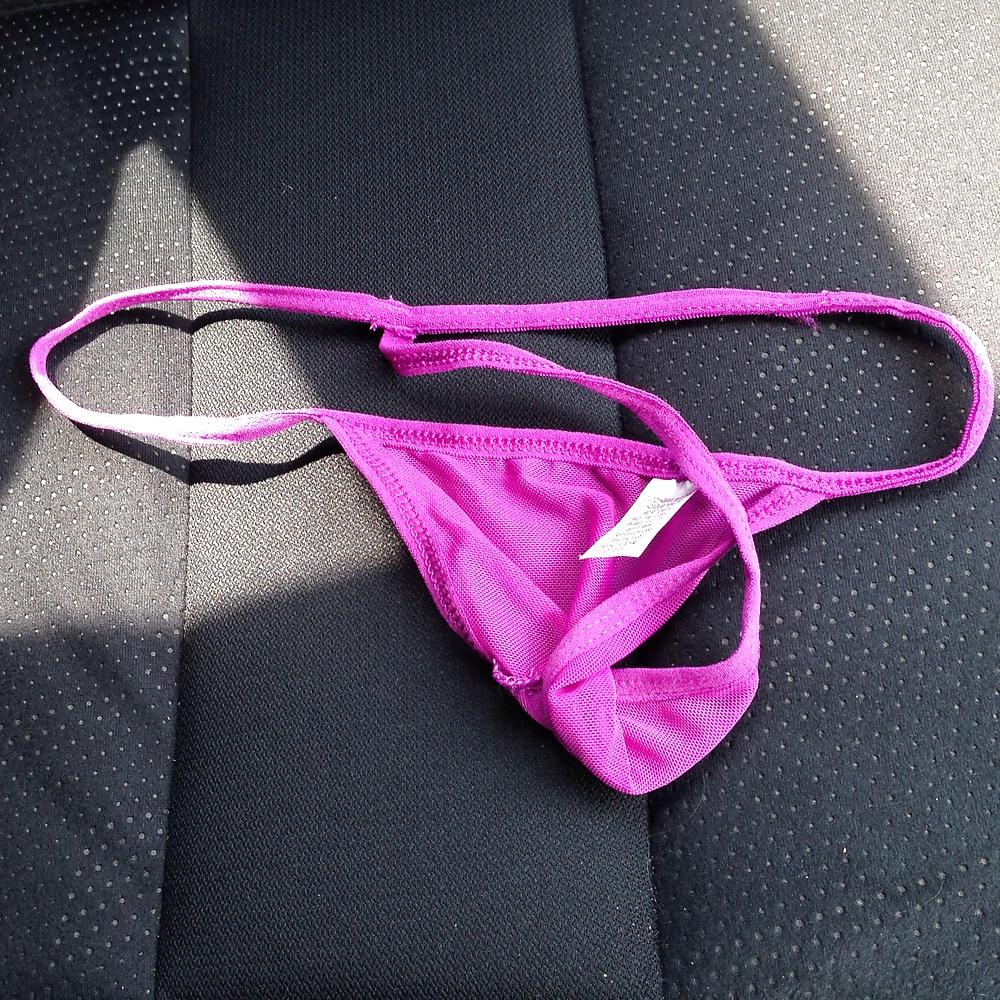 12P Pink thong of friend