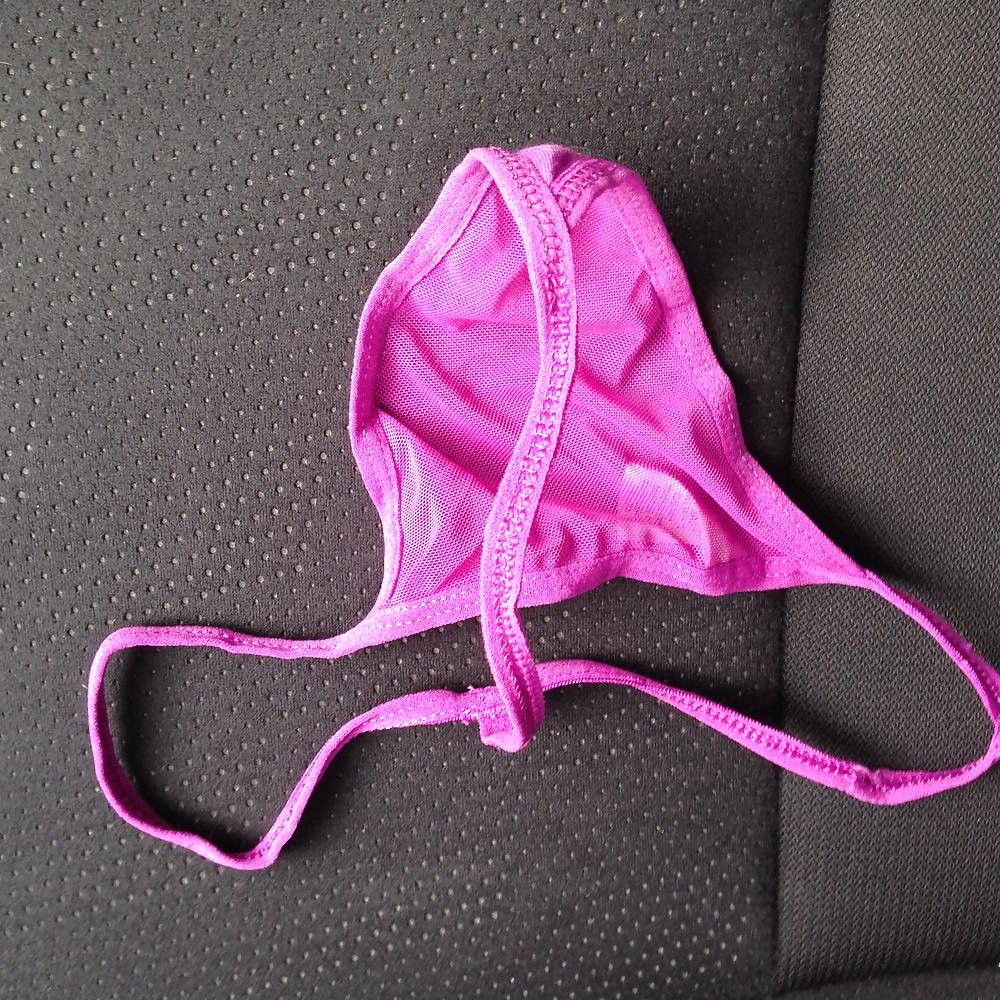 12P Pink thong of friend