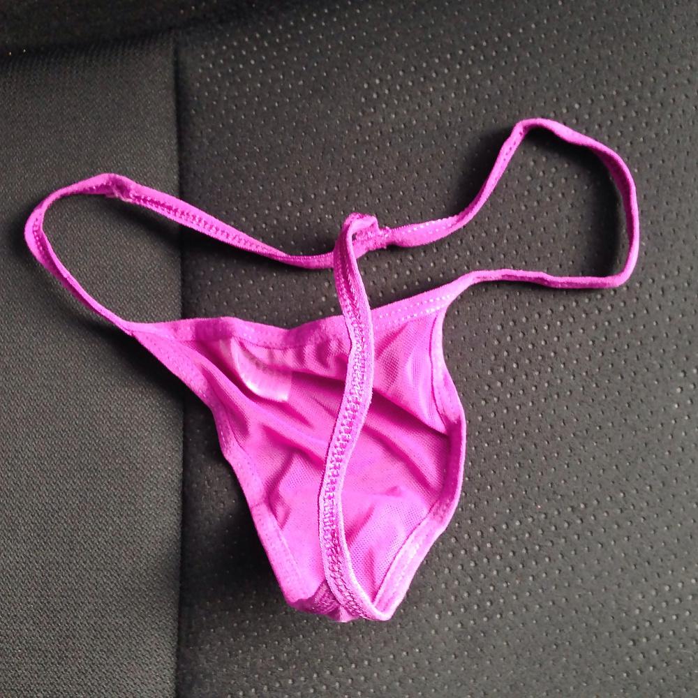 12P Pink thong of friend
