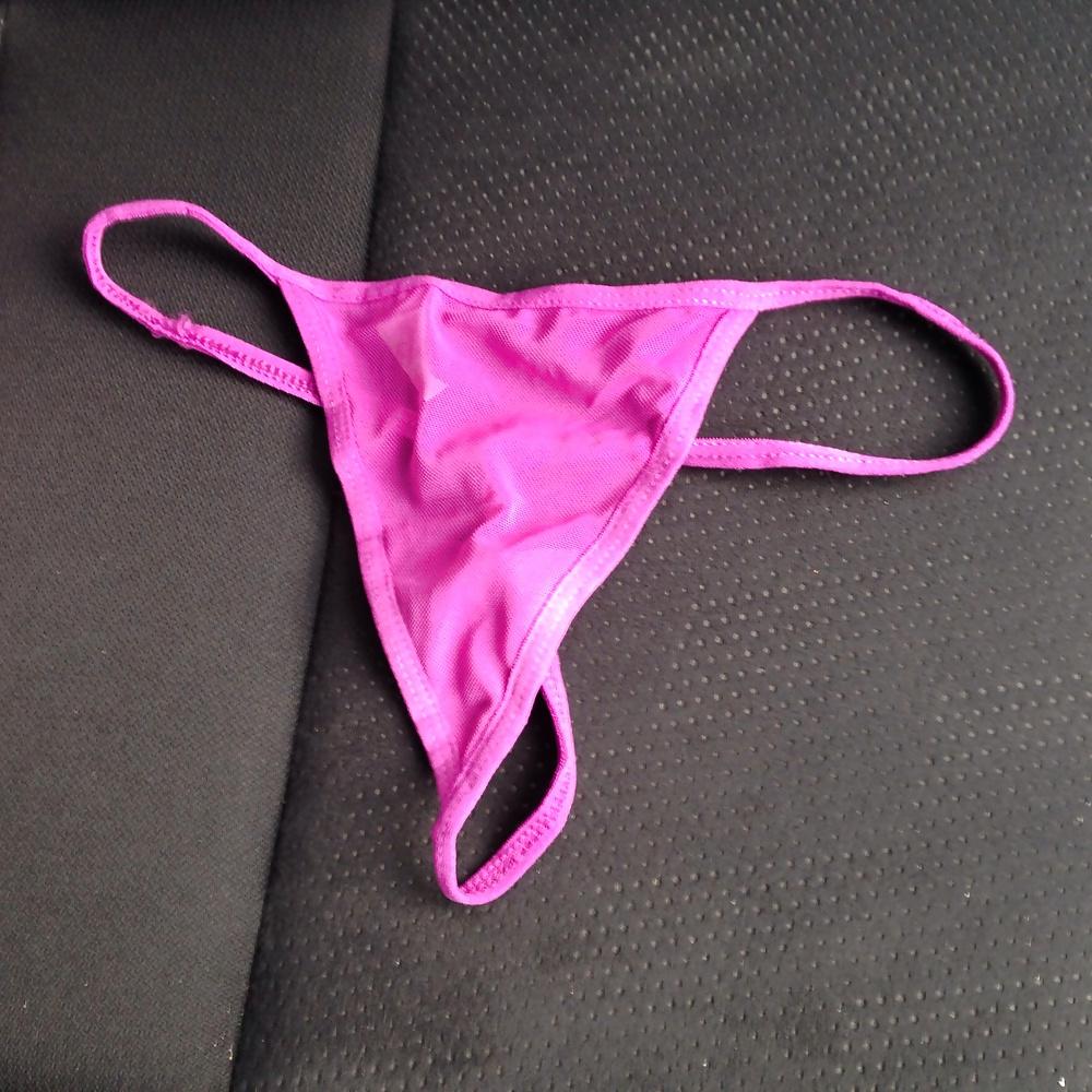12P Pink thong of friend