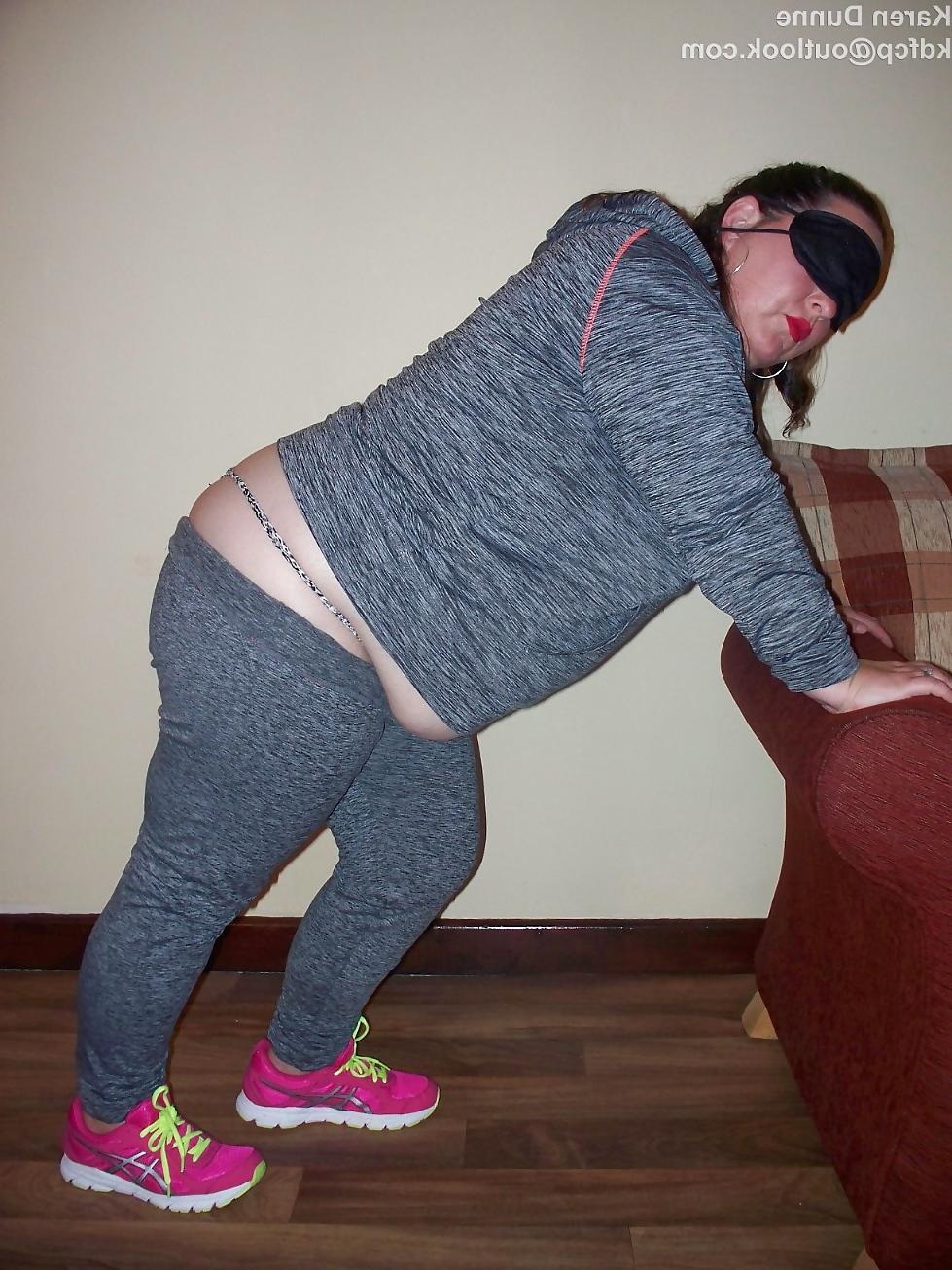25P Fat Chav Karen Dunne Exposed
