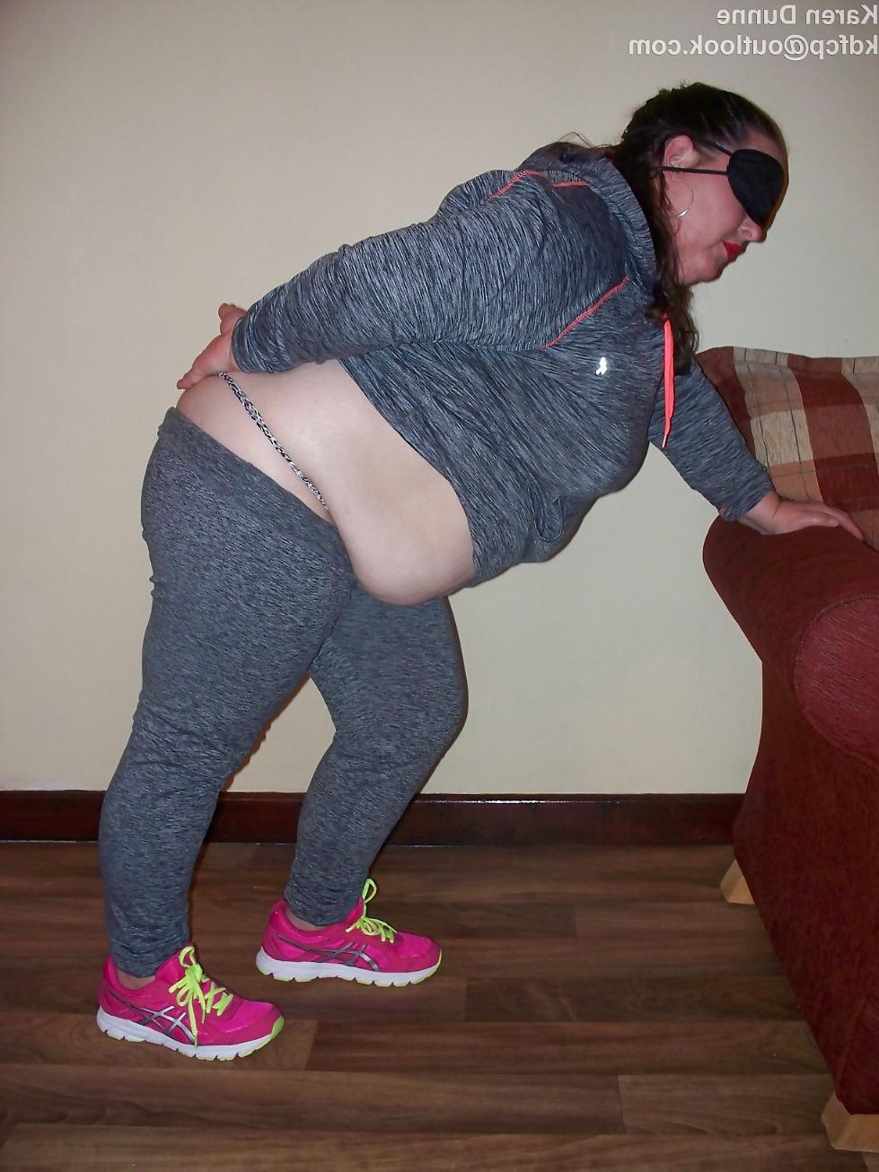 25P Fat Chav Karen Dunne Exposed