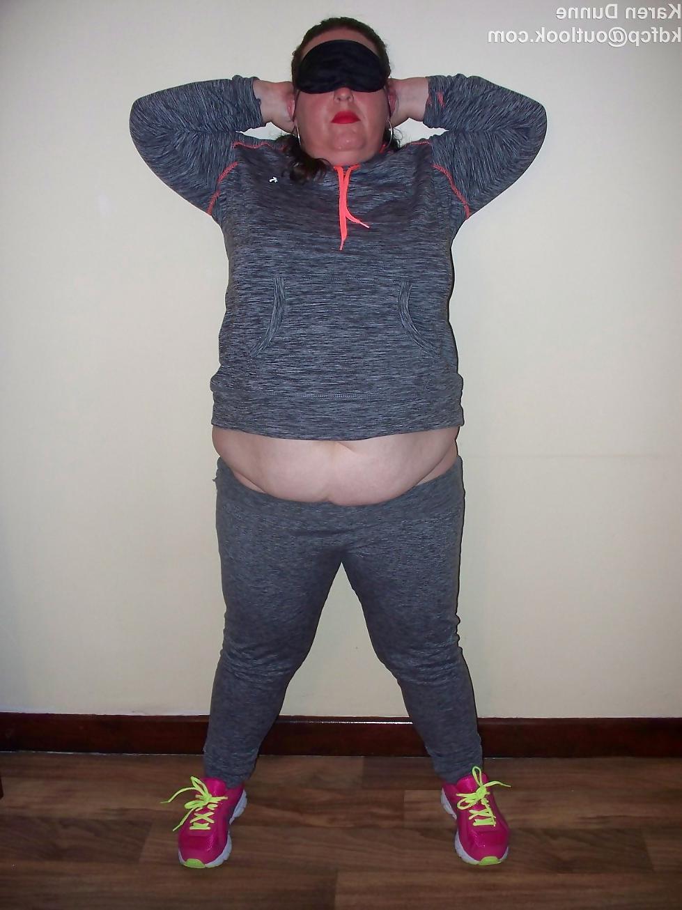 25P Fat Chav Karen Dunne Exposed