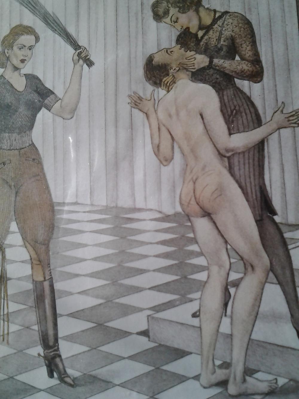 4P Incredibly long Licking Engine for Mistresses Pussies