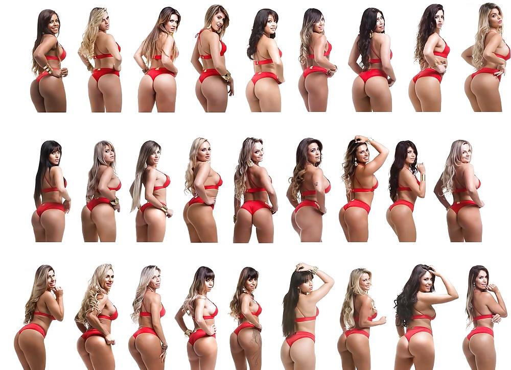25P A bevy of beautiful brazilian butt