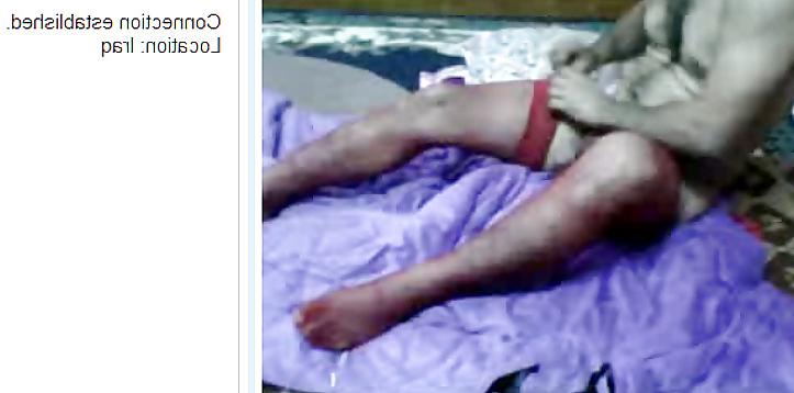 9P Iraqi man wearing thong and nylon cam