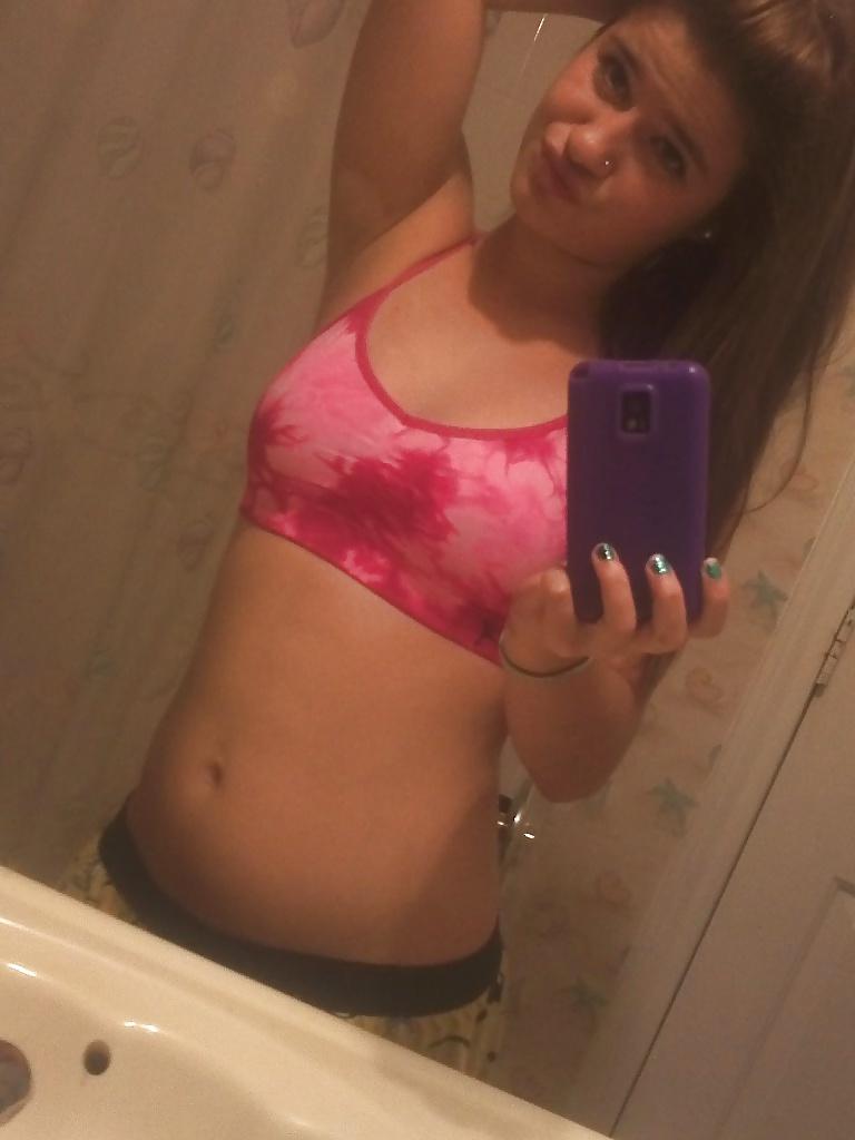 11P 40-teen nude bathroom self shoots