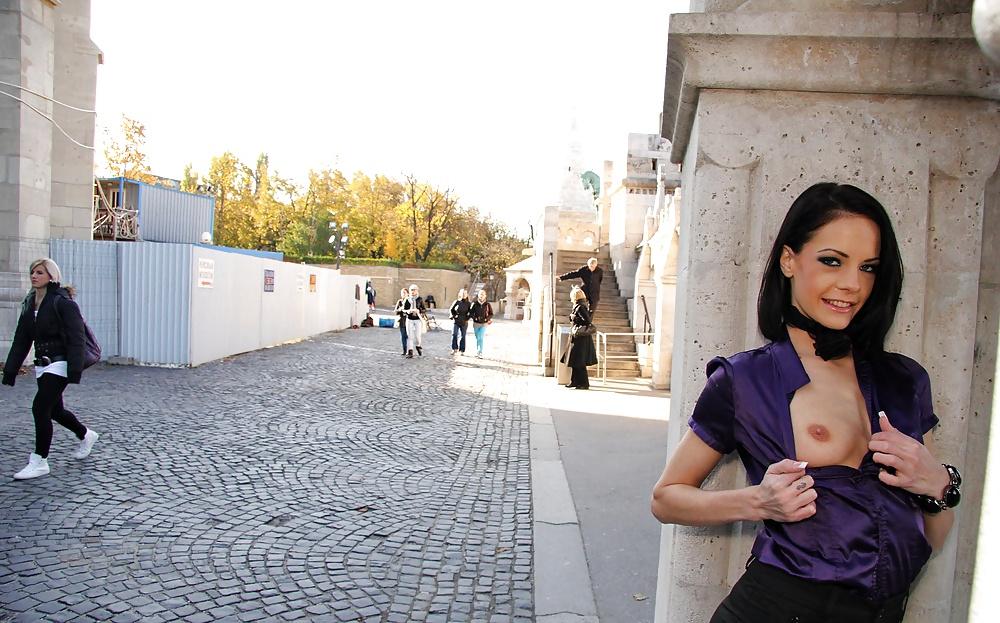 18P Budapest public nude 3