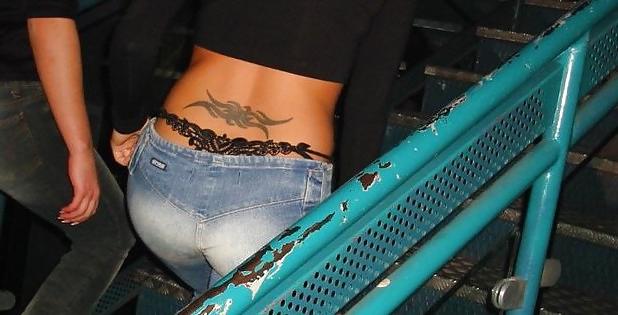 10P Public panties