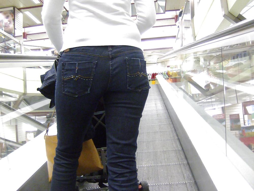 25P Ass jeans - Cul Jeans Candid - Anciennes photos